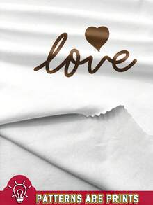 SHEIN 适合春夏季的年轻女孩休闲简约圆领短袖基本款T恤 - 彩色 - 查看 9