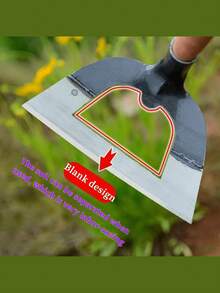 重型锰钢爪 - 加厚尖头除草工具，轻松松土、除草和耕作 - 锋利边缘设计，方便房主、园丁和种植者高效使用，适用于户外园艺和草坪护理，无手柄 - 空心鋤頭 - 查看 10