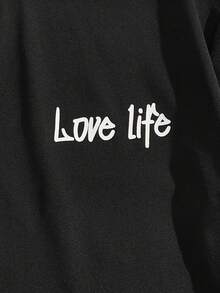 Manfinity NXTstreet 男士针织短袖T恤和裤子套装 夏季服装，舒适情侣装 - 灰色 - 查看 3