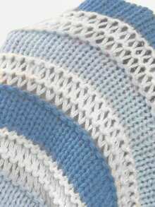 SHEIN Unity Áo len chui đầu vai bất đối xứng gợi cảm dành cho nữ - Nhiều màu - Xem 8