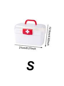 1pc Multi-Layer Domestic Medicine Box, Portable Divided Medicine Storage Box, Portable First Aid Box, Domestic Medicine Box Pill Organizer Sealed Pill Box Travel Medicine Storage Box Travel Pill Organizer Moisture Proof Small Pill Box Portable Daily Pill Case Holder Medicine Container For Vitamin Medicine Pill Box For Travel For Back To School For Camping For Business Perfect For Home Travel Accessories Travel Outdoor Goods