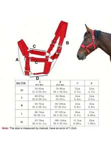 耐磨织带马缰绳、缰绳、马术缰绳、马厩装备、遛马牵引绳、织带缰绳