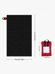 1pc Ultra-Thin Waterproof Folding Picnic Mat ,Pocket Picnic Mat,Portable Waterproof Mat For Beach And Lawn Sandproof Beach Blanket, Outdoor Camping,Beach Blanket Quick Drying Compact Soft Pocket Outdoor Beach Stuff Mat - Multicolor - View 2