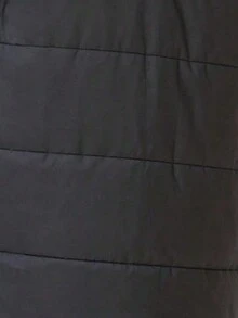 EMERY ROSE Women's Casual Everyday Zip-Up Hooded Jacket - Black - View 7