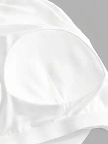 Tseoso 2 件女式休闲 V 领长袖 T 恤套装，内置衬垫和刺绣补丁；百搭百搭；适合秋冬；优雅、复古、可爱、休闲修身 Vi - 彩色 - 查看 3