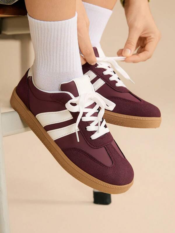 CUCCOO EASI Women's Round Toe Casual Versatile Sneakers