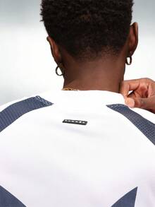 PLAYBOY X SUMWON 短款长袖兔女郎印花网眼T恤