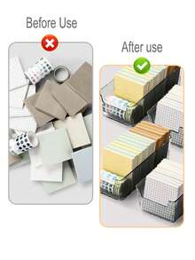 SHEIN Drawer Desktop Cosmetics Storage Box, 2PCS/6PCS Combination Clear Plastic Drawer Organizer Set,Transparent Dresser Storage Box, Exquisite Storage Box,Desk Drawer Divider Organizers And Storage Bins For Makeup, Jewelry, Gadgets For Kitchen, Bedroom, Bathroom, Office Christmas For Holiday Gift Giving