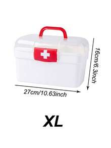 1pc Multi-Layer Domestic Medicine Box, Portable Divided Medicine Storage Box, Portable First Aid Box, Domestic Medicine Box Pill Organizer Sealed Pill Box Travel Medicine Storage Box Travel Pill Organizer Moisture Proof Small Pill Box Portable Daily Pill Case Holder Medicine Container For Vitamin Medicine Pill Box For Travel For Back To School For Camping For Business Perfect For Home Travel Accessories Travel Outdoor Goods