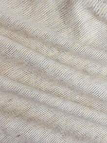 Aloruh Women's Simple Solid Color Pleated Fitted Long Sleeve T-Shirt For Daily Wear, Autumn & Winter