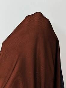 Rafferiza 优雅修身鱼尾下摆 V 领腰部褶皱针织网眼玫瑰红色衬里长款连衣裙，适合女士，秋冬