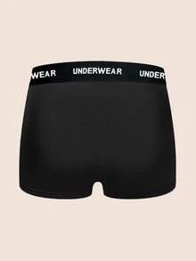 Manfinity Underwear&Sleepwear Basics 10 件大码男士字母腰带纯色内裤（柔软舒适）