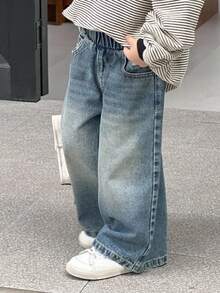 DAZY 男童牛仔裤 - 藍色 - 查看 3