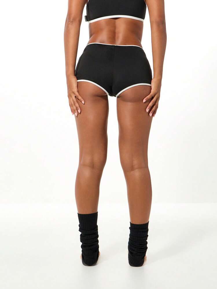 SUMWON WOMEN Boyshorts With Contrast White Binding