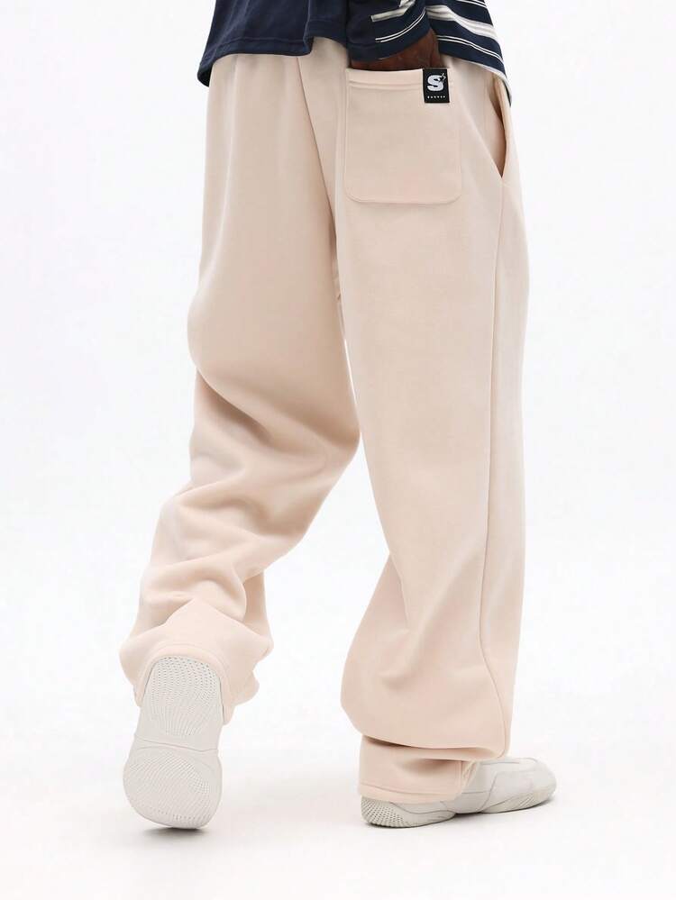 Jogginghose mit geradem Bein und entspannter Passform