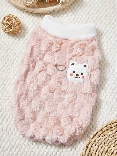 PETSIN 功能齐全又舒适的圣诞天鹅绒宠物连帽衫——节日保暖内衬卫衣背心，适合小型犬猫穿着，内置防滑扣，圣诞老人主题，室内休息和冬季户外散步的理想之选，完美的圣诞礼物