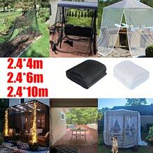 SHEIN Basic living 1PC Multifunctional DIY Mosquito Net Fabric Outdoor Garden Net - Mosquito And Bird Barrier, Polyester Mesh With Foldable And Removable , Perfect For Patios, Gardens, Camping, Windows - Available In Black Or White, Various Sizes, Breathable Design | Protective Garden Screen, Plant Protection