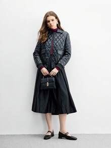 CUCCOO BIZCHIC Women's Fashion Black Buckle Design Daily Commute High Heel Pumps - Black - View 5