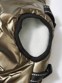 PETSIN Cozy Autumn/Winter Pet Vest – Cute, Breathable, And Easy-To-Wear Outfit For Small Dogs, Cats, And Other Tiny Pets, Great For Everyday Indoor And Outdoor Use - Gold - View 7