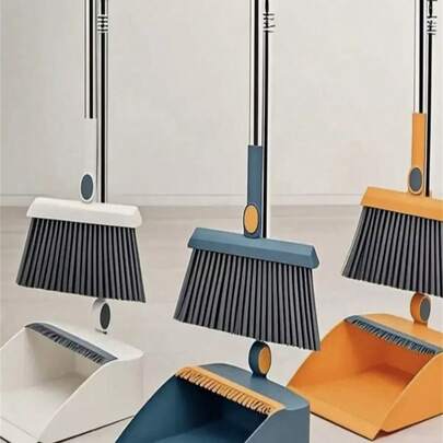 1件套家用扫帚簸箕刷子套装长柄刷簸箕居家办公室学校宿舍清洁不粘毛清洁工具清洁用品清扫工具（扫帚可单独购买）