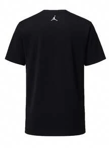 Nike Jordan Men's T-Shirts Black - Black - View 2