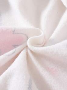 青少年女孩休闲百搭日常百搭校园街头涂鸦印花连帽拉链运动衫夹克 - 杏色 - 查看 8