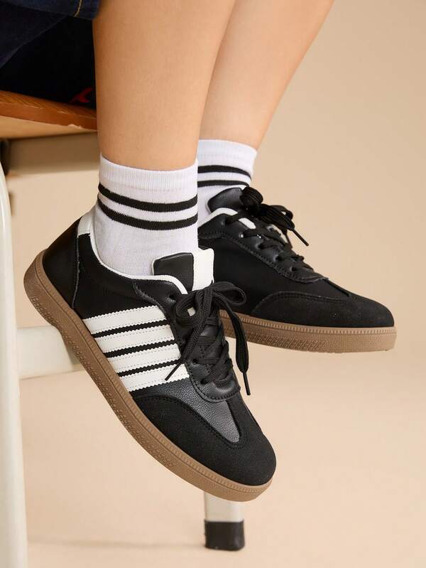 CUCCOO EASI 女士圆头休闲百搭运动鞋