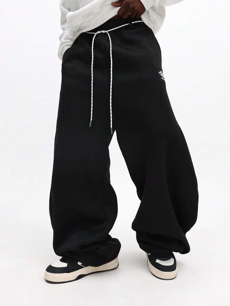 Baggy Sweatpants With Drawstring