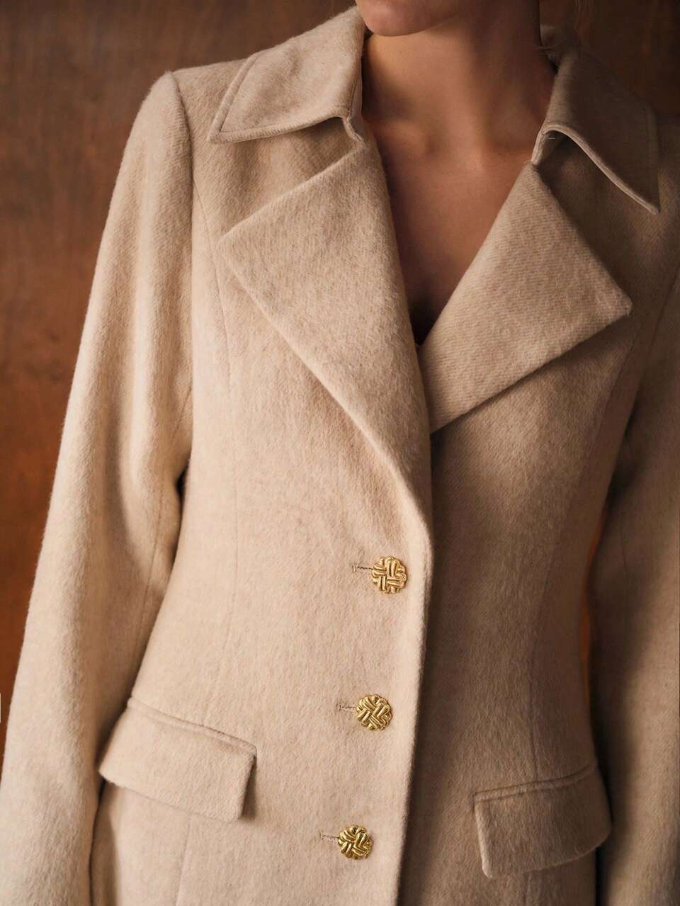Women's Casual Elegant Single-Breasted Long Overcoat, Autumn/Winter