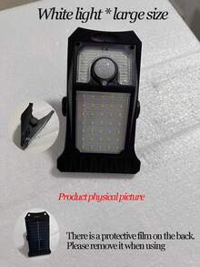 1PC Outdoor Light, Household Solar Garden Induction Light, Learning Light, Camping Clip Light - Multicolor - View 4