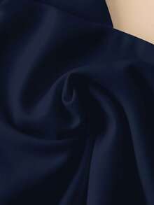 Rusticease Pantalones casuales de mujer con textura de onda, adecuados para el otoño - Azul Marino - Ver 3