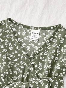 Babygirl 夏季可爱碎花短袖连衣裙，母女装（2 件单独出售）