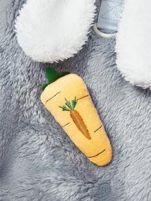 PETSIN 秋冬天鹅绒宠物背心 – 柔软羊毛外套，带牵引扣，适合小型犬、猫和小动物 | 舒适、时尚、适合节日的服装 - 灰色 - 查看 7