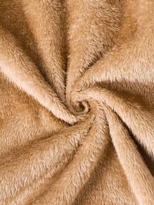 SHEIN Tween Boys' Casual Thermal Lined Hooded Mid-Length Thick Woven Jacket, Suitable For School, Garden, Birthday, Autumn, Winter, Boys Long Coats, Boy Coat,Brown Top, - Khaki - View 4