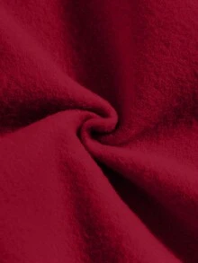 EMERY ROSE 女式休闲羊毛连帽衫，配有抽绳腰带和踝带裤套装，撞色 - 彩色 - 查看 4