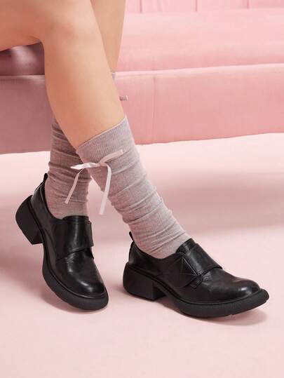 CUCCOO DOLLMOD 女士时尚厚底套脚凉鞋 - 休闲通勤搭扣鞋，舒适便捷，适合通勤