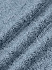 EMERY ROSE 女式休闲纯色蝙蝠袖毛衣，秋冬 - 霧霾藍 - 查看 8