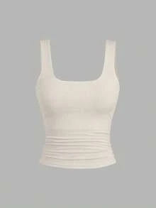 Sweetra 女士休闲百搭背心，夏季图案猎豹印花 T 恤女士上衣 - 彩色 - 查看 5