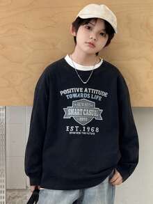 DAZY Boys Plus Size T-Shirt, Fall Clothes