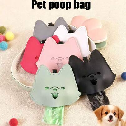PETSIN 1 件宠物粪便袋；狗粪便袋；便携式悬挂牵引绳；宠物粪便袋；宠物用品