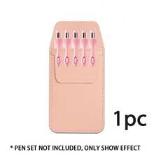 1/2pcs Nurse Pen Bag, Front Fixing Pocket Design, Anti-Leakage, Thickened Medical Pen Bag, PVC Material, Multi-Color Available - Multicolor - View 20