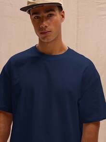 Oversized Square Cut T-Shirt Musero, Urban Style Spring Summer, Easter Holiday - Grey - View 4