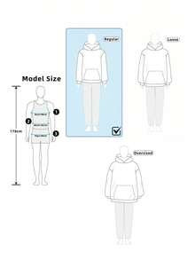 Manfinity Homme 圣诞雪花和圣诞老人驯鹿全身印花休闲修身男士连帽运动衫 - 酒紅色 - 查看 5