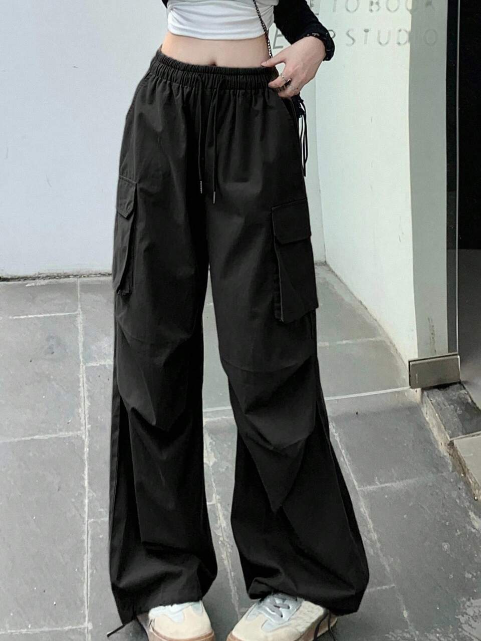 Women's Solid Color Casual Pants