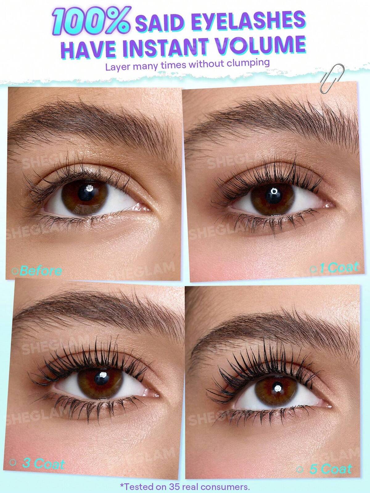 Lashlighter Mega Boost Mascara Brand Beauty Makeup Face Paint Cosmetic For Women Girls Perfect For Fall Winter Ideal For Y2K Fancy Fashion Suitable For Birthday Christmas Present Party Ready Best Color