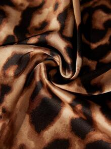 Aveloria Modichic Women's Leopard Print Long Sleeve Single-Breasted Casual Shirt - Multicolor - View 7