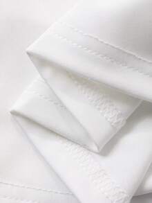 DAZY Damen Sommer rückenfrei Hohldesign Kordelzug Dekor ärmelloses figurbetontes Lässig Trägershirt