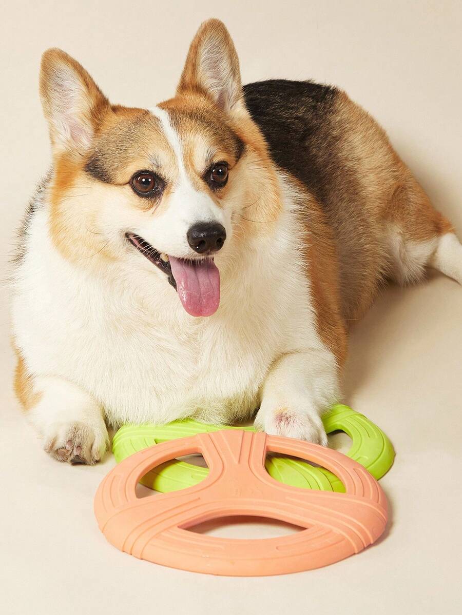 PETSIN 1PC Pet Dog TPR Toy - Interactive Toy For Pets, Floating Toy For Dogs, Training Toy For Retrieving Dogs - Multicolor - View 1
