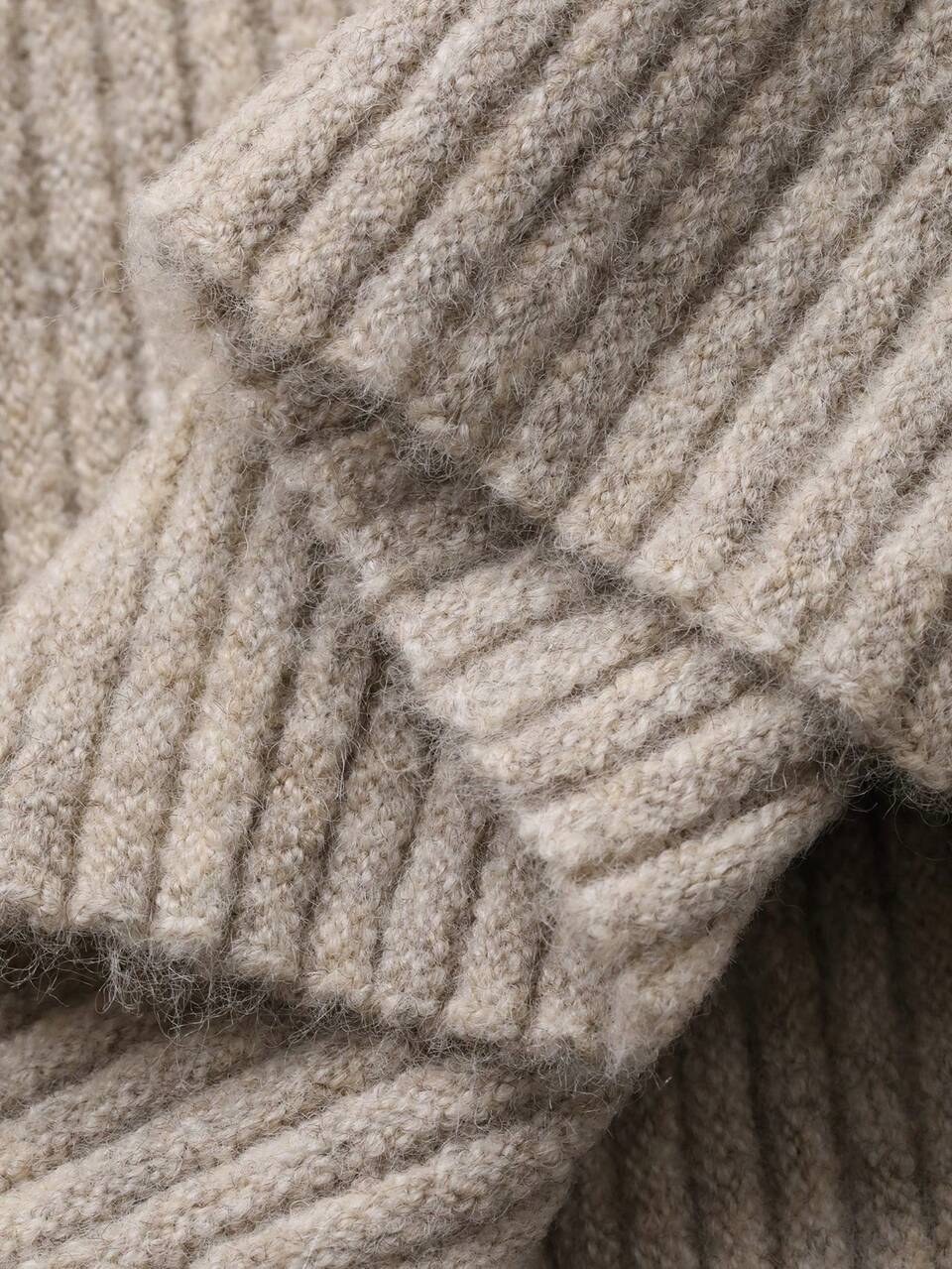Women's Elegant Fitted Solid Color Basic Pullover Sweater, Autumn/Winter