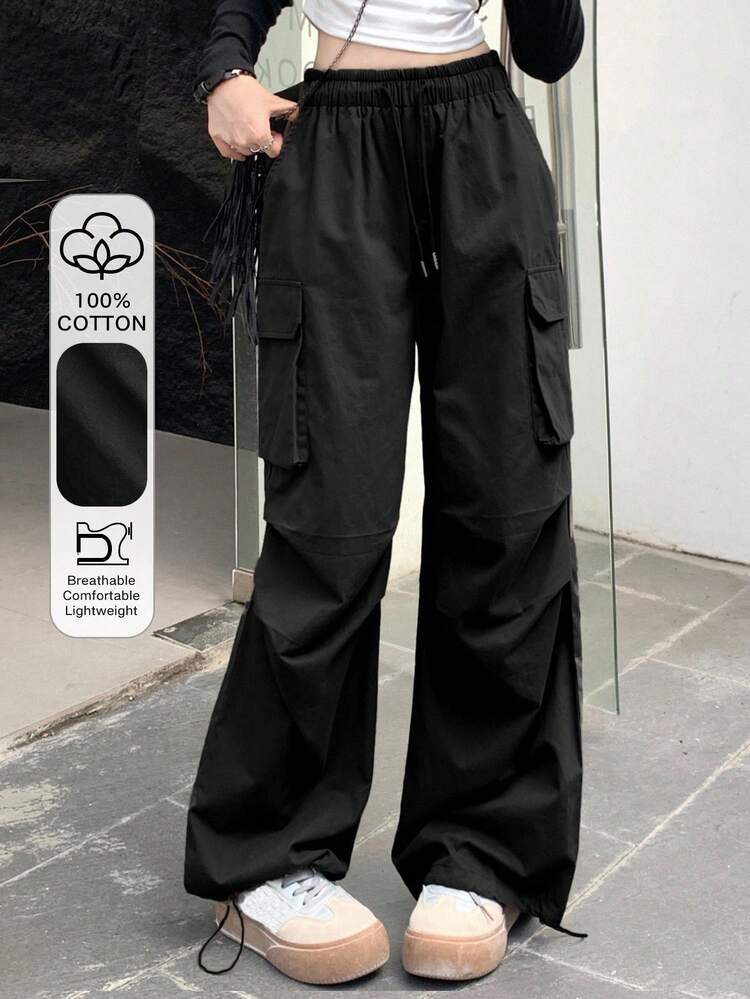 Women's Solid Color Casual Pants